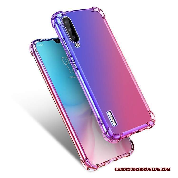 Custodia Mi A3 Tutto Incluso Personalizza, Cover Mi A3 Arcobaleno Porpora