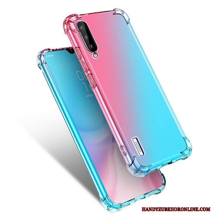 Custodia Mi A3 Tutto Incluso Personalizza, Cover Mi A3 Arcobaleno Porpora