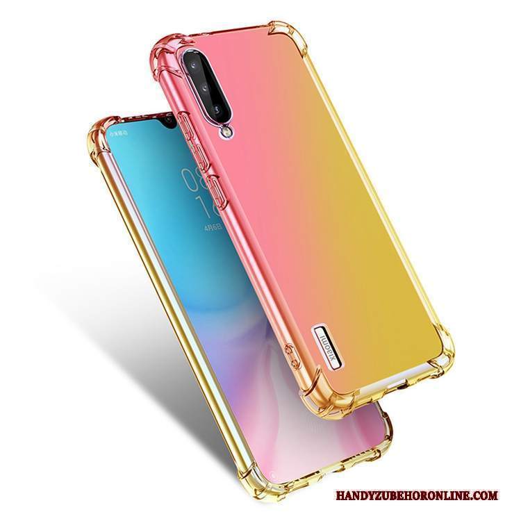 Custodia Mi A3 Tutto Incluso Personalizza, Cover Mi A3 Arcobaleno Porpora