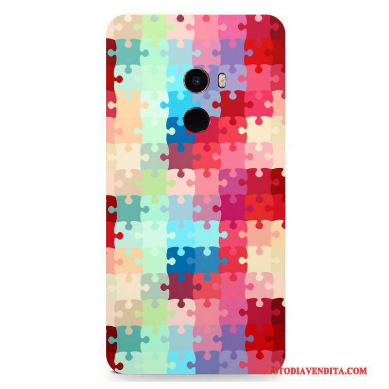 Custodia Mi Mix 2 Cartone Animato Telefono Colore, Cover Mi Mix 2 Colore Piccola Di Personalità