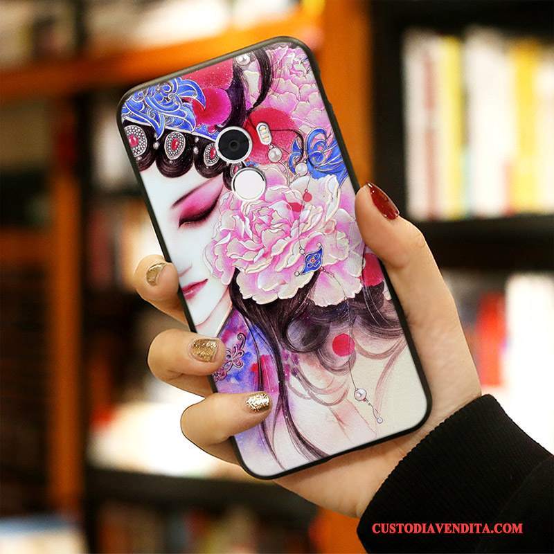 Custodia Mi Mix 2 Colore Piccolatelefono, Cover Mi Mix 2 Creativo Morbido Ornamenti Appesi