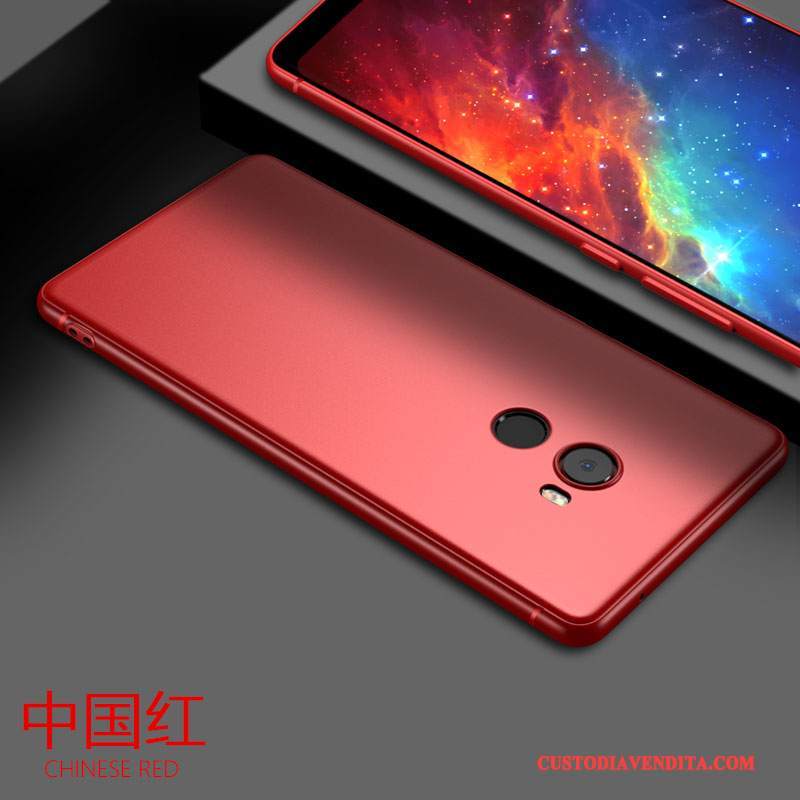 Custodia Mi Mix 2 Colore Sottile Morbido, Cover Mi Mix 2 Protezione Macchiati Piccola