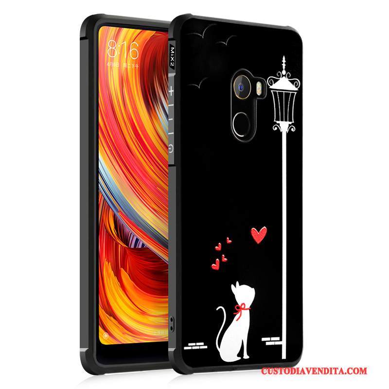 Custodia Mi Mix 2 Creativo Piccola Morbido, Cover Mi Mix 2 Protezione Tendenza Anti-caduta