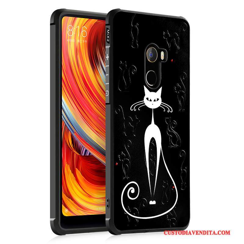 Custodia Mi Mix 2 Creativo Piccola Morbido, Cover Mi Mix 2 Protezione Tendenza Anti-caduta