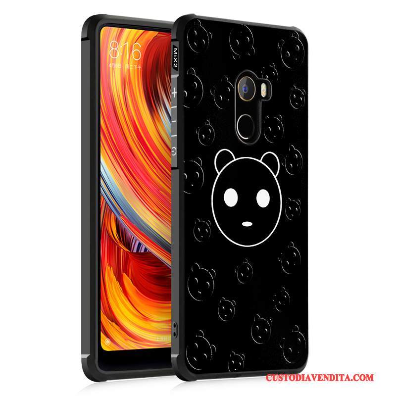 Custodia Mi Mix 2 Creativo Piccola Morbido, Cover Mi Mix 2 Protezione Tendenza Anti-caduta