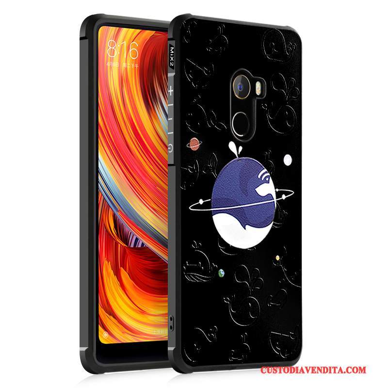 Custodia Mi Mix 2 Creativo Piccola Morbido, Cover Mi Mix 2 Protezione Tendenza Anti-caduta