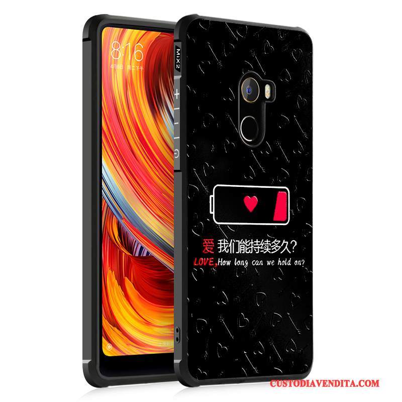 Custodia Mi Mix 2 Creativo Piccola Morbido, Cover Mi Mix 2 Protezione Tendenza Anti-caduta