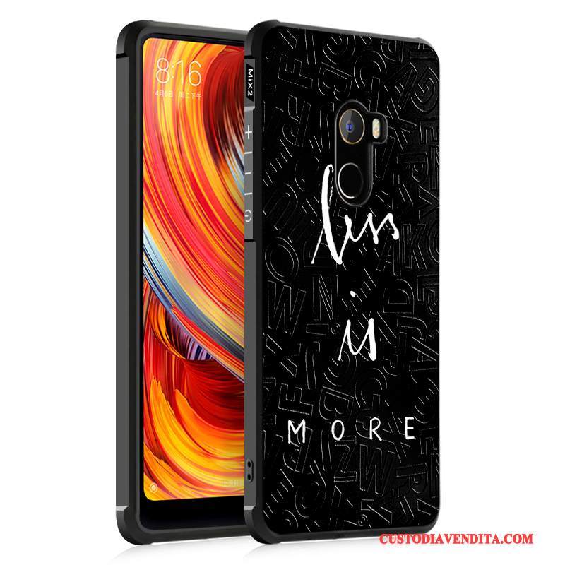 Custodia Mi Mix 2 Creativo Piccola Morbido, Cover Mi Mix 2 Protezione Tendenza Anti-caduta