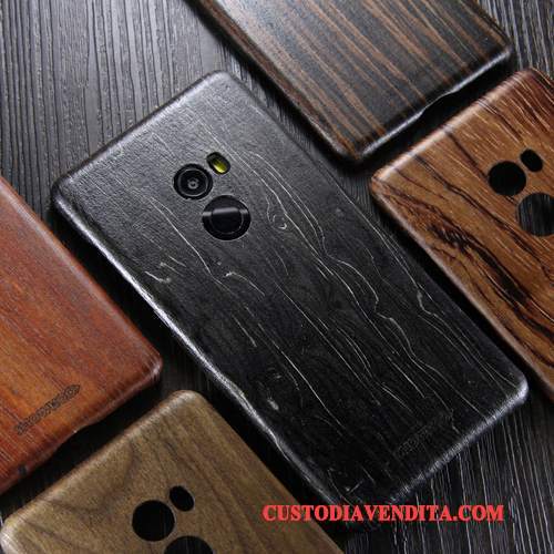 Custodia Mi Mix 2 Legno Massello Piccola Sottile, Cover Mi Mix 2 Protezione Legnotelefono