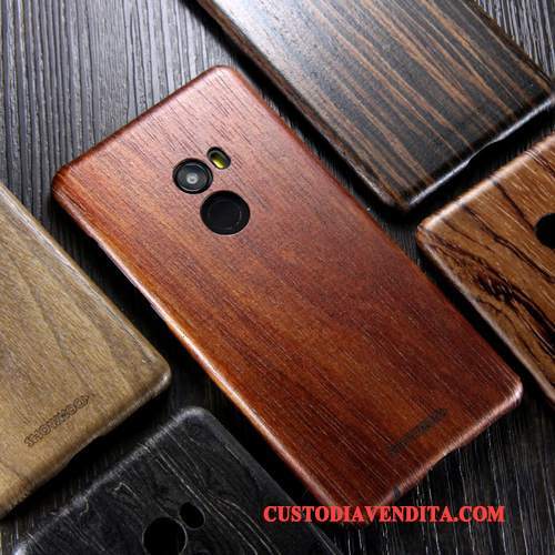 Custodia Mi Mix 2 Legno Massello Piccola Sottile, Cover Mi Mix 2 Protezione Legnotelefono