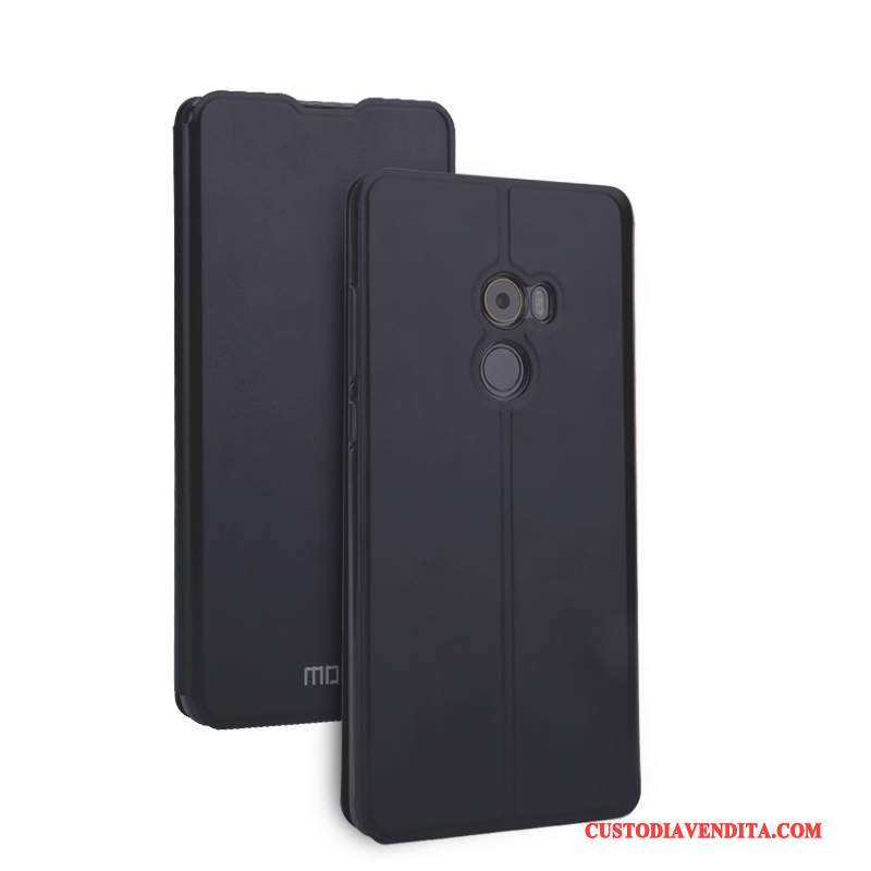 Custodia Mi Mix 2 Pelle Piccola Morbido, Cover Mi Mix 2 Protezione Telefono Anti-caduta