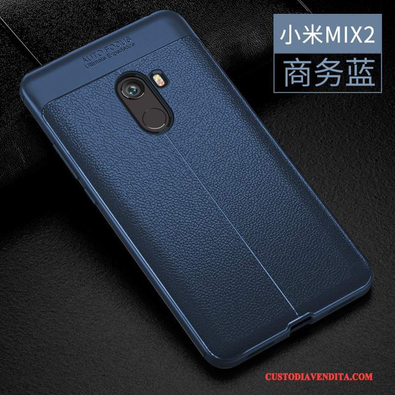 Custodia Mi Mix 2 Protezione Anti-caduta Tendenza, Cover Mi Mix 2 Pelle Morbido Piccola