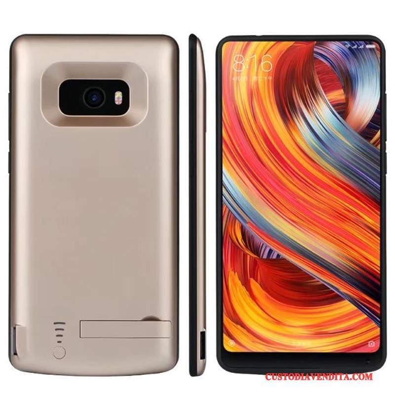 Custodia Mi Mix 2 Protezione Blu Piccola, Cover Mi Mix 2 Metallotelefono