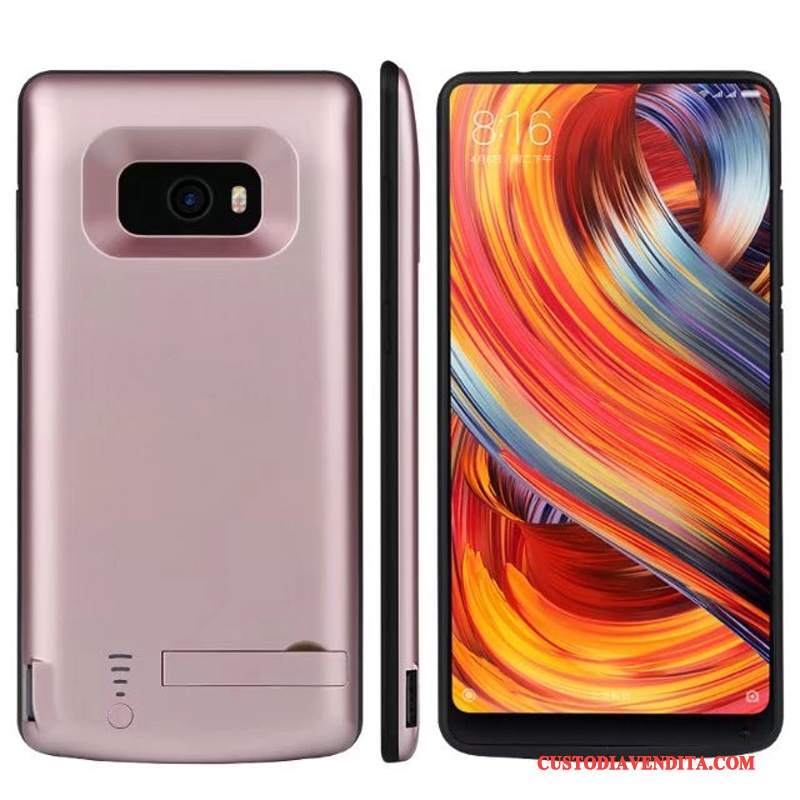 Custodia Mi Mix 2 Protezione Blu Piccola, Cover Mi Mix 2 Metallotelefono