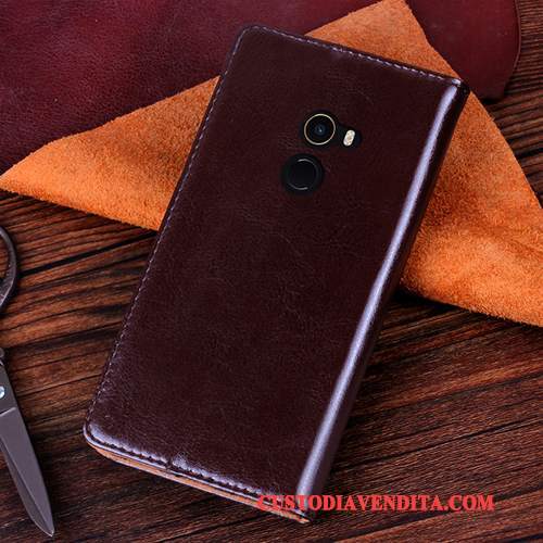 Custodia Mi Mix 2 Silicone Piccola Anti-caduta, Cover Mi Mix 2 Pelle Morbidotelefono