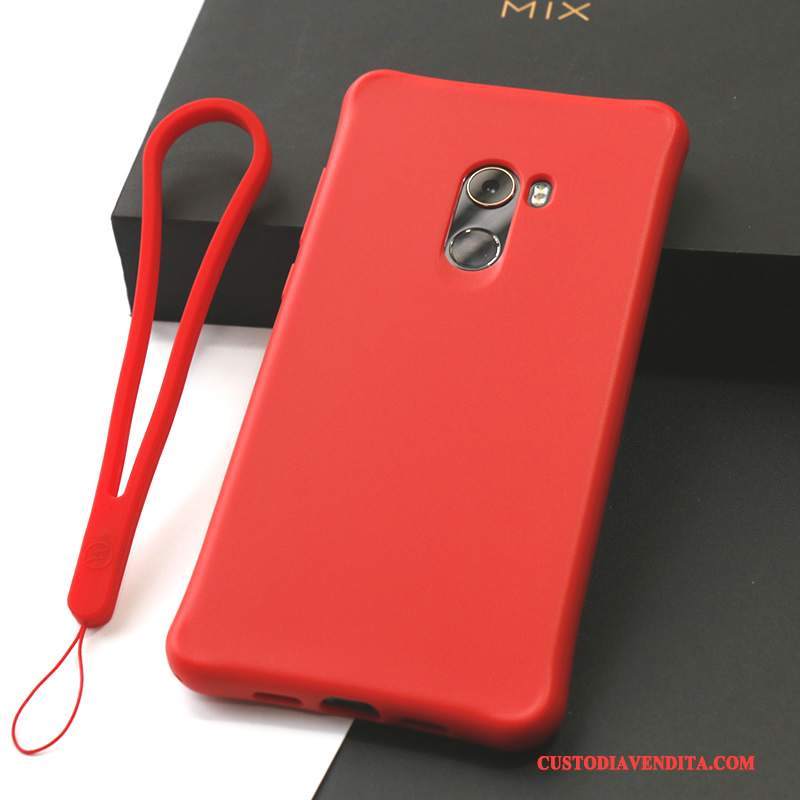 Custodia Mi Mix 2 Silicone Piccola Anti-caduta, Cover Mi Mix 2 Protezione Morbido Panno