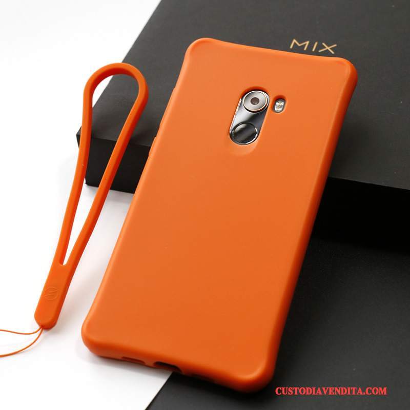 Custodia Mi Mix 2 Silicone Piccola Anti-caduta, Cover Mi Mix 2 Protezione Morbido Panno