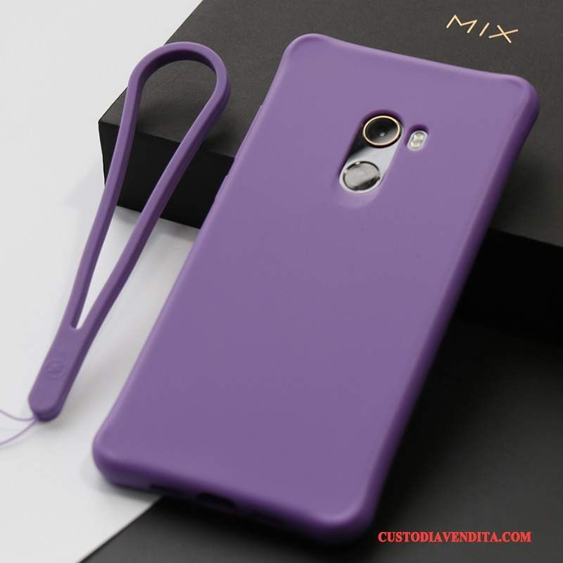 Custodia Mi Mix 2 Silicone Piccola Anti-caduta, Cover Mi Mix 2 Protezione Morbido Panno