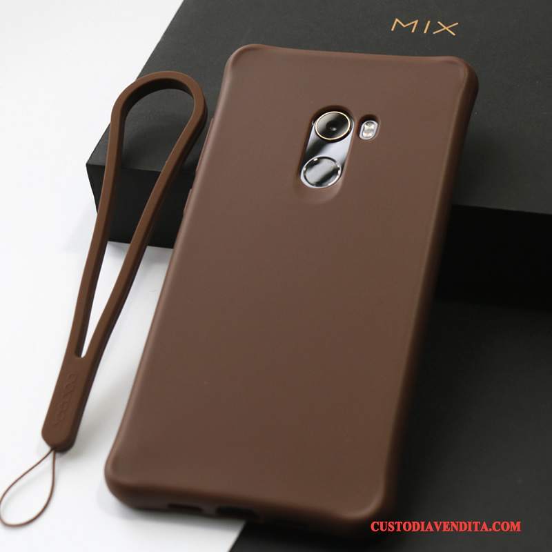 Custodia Mi Mix 2 Silicone Piccola Anti-caduta, Cover Mi Mix 2 Protezione Morbido Panno