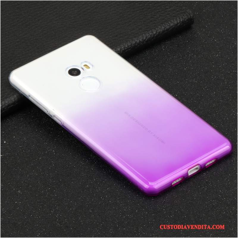 Custodia Mi Mix 2 Silicone Tutto Inclusotelefono, Cover Mi Mix 2 Protezione Piccola Porpora