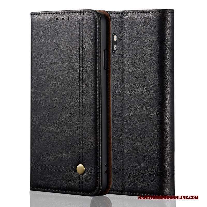 Custodia Mi Note 10 Folio Piccolatelefono, Cover Mi Note 10 Protezione Anti-caduta Rosso