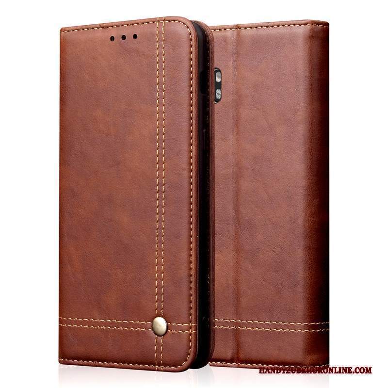 Custodia Mi Note 10 Folio Piccolatelefono, Cover Mi Note 10 Protezione Anti-caduta Rosso