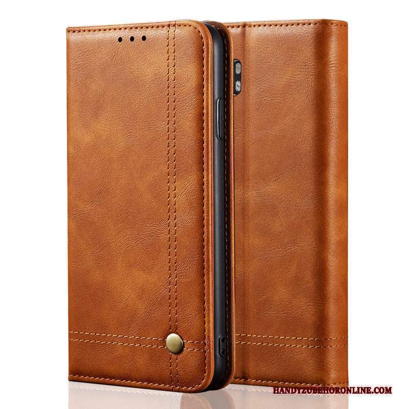 Custodia Mi Note 10 Folio Piccolatelefono, Cover Mi Note 10 Protezione Anti-caduta Rosso