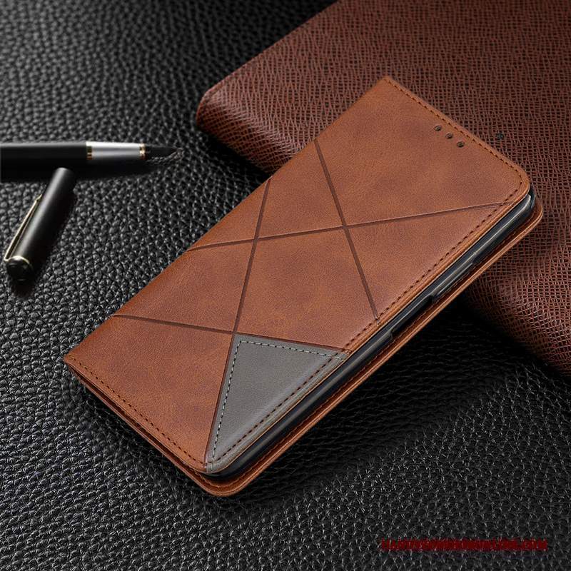 Custodia Mi Note 10 Pelle Tutto Inclusotelefono, Cover Mi Note 10 Folio Piccola Automaticamente