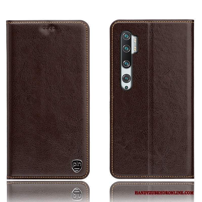 Custodia Mi Note 10 Protezione Telefono Anti-caduta, Cover Mi Note 10 Pelle Tutto Incluso Piccola