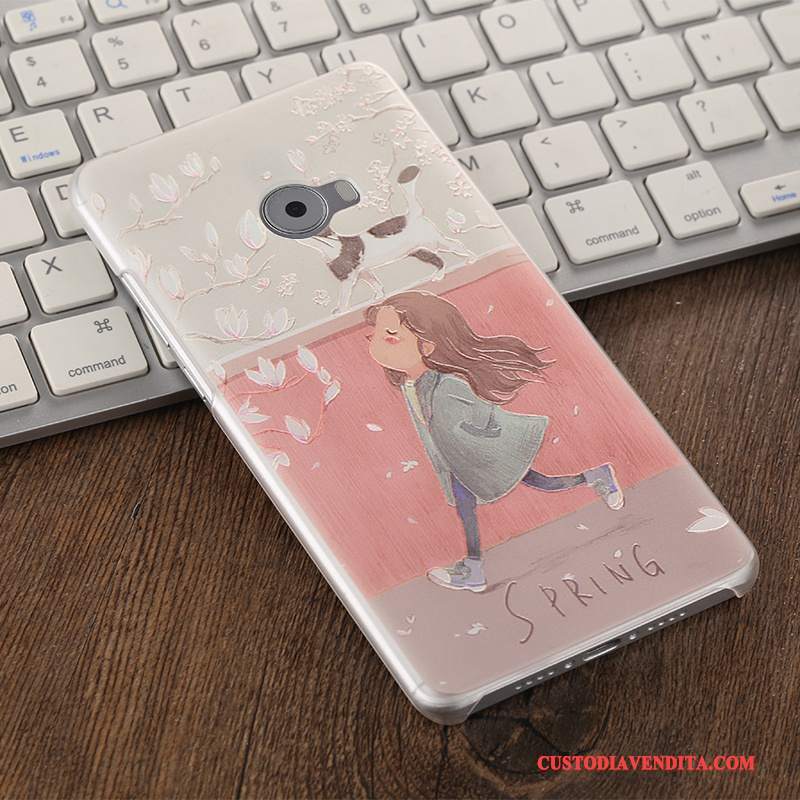 Custodia Mi Note 2 Cartone Animato Anti-caduta Bianco, Cover Mi Note 2 Protezione Hemming Piccola