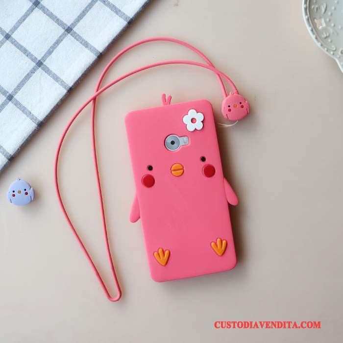 Custodia Mi Note 2 Cartone Animato Rosso Piccola, Cover Mi Note 2 Protezione Telefono Morbido