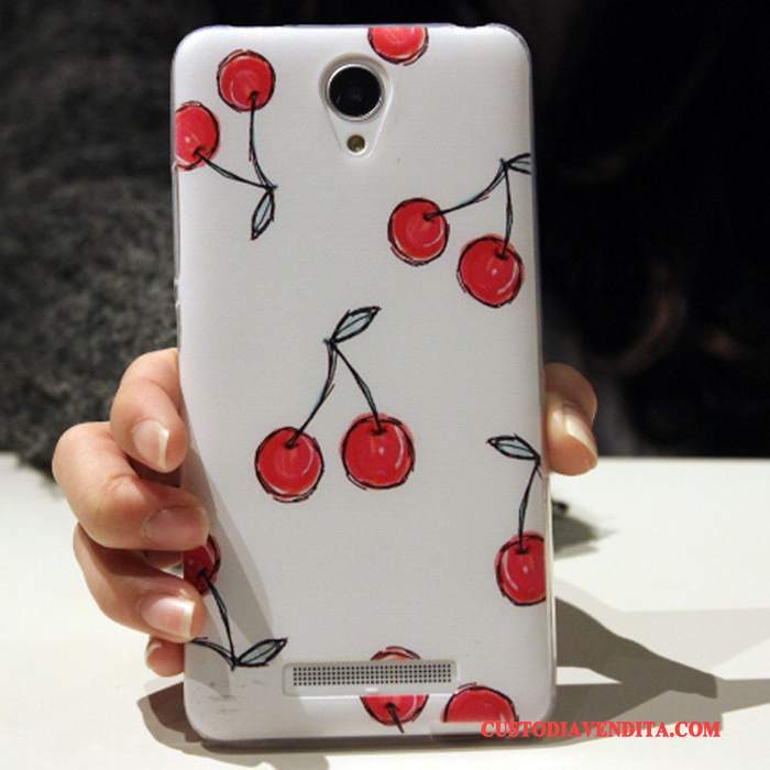 Custodia Mi Note 2 Cartone Animato Tendenza Morbido, Cover Mi Note 2 Creativo Rosso Piccola