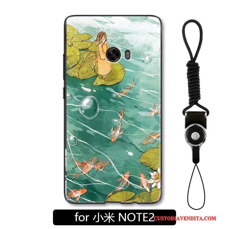 Custodia Mi Note 2 Creativo Carpa Ornamenti Appesi, Cover Mi Note 2 Protezione Piccola Tutto Incluso