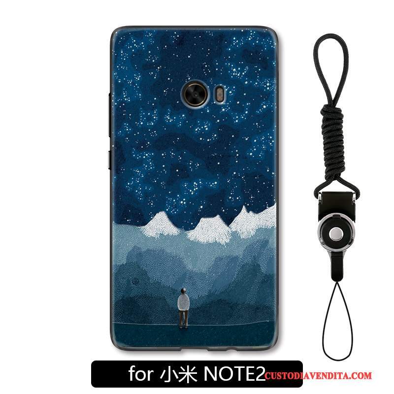 Custodia Mi Note 2 Creativo Piccola Giallo, Cover Mi Note 2 Protezione Telefono Tutto Incluso