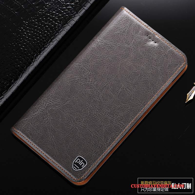 Custodia Mi Note 2 Folio Piccola Anti-caduta, Cover Mi Note 2 Pelle Rossotelefono