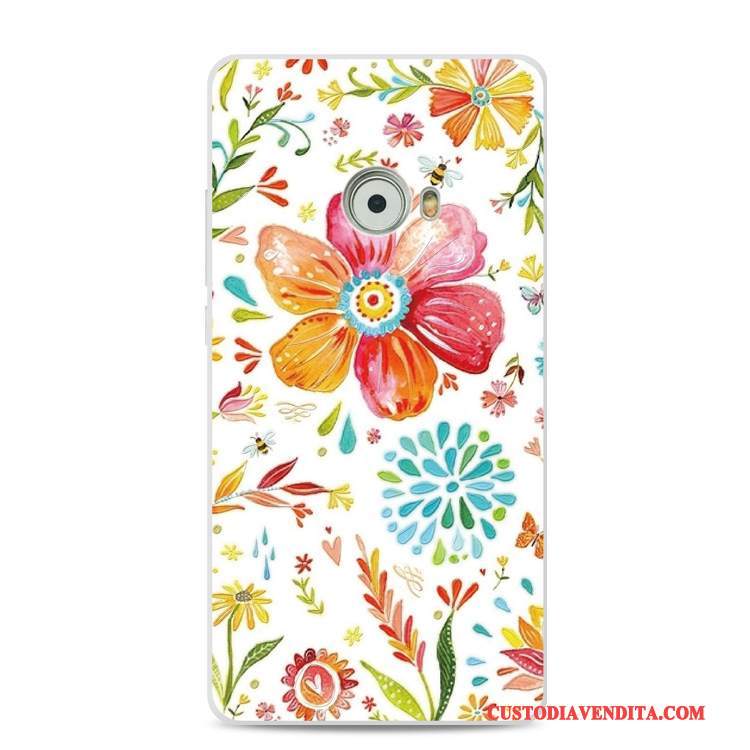 Custodia Mi Note 2 Goffratura Tutto Incluso Morbido, Cover Mi Note 2 Silicone Telefono Fiori