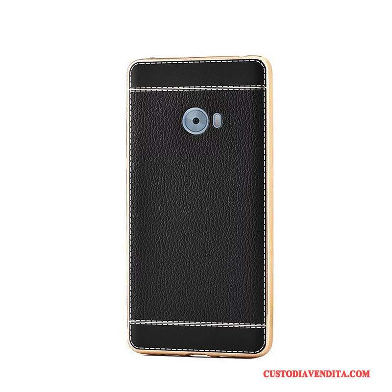 Custodia Mi Note 2 Pelle Modello Affari, Cover Mi Note 2 Protezione Tendenza Placcatura