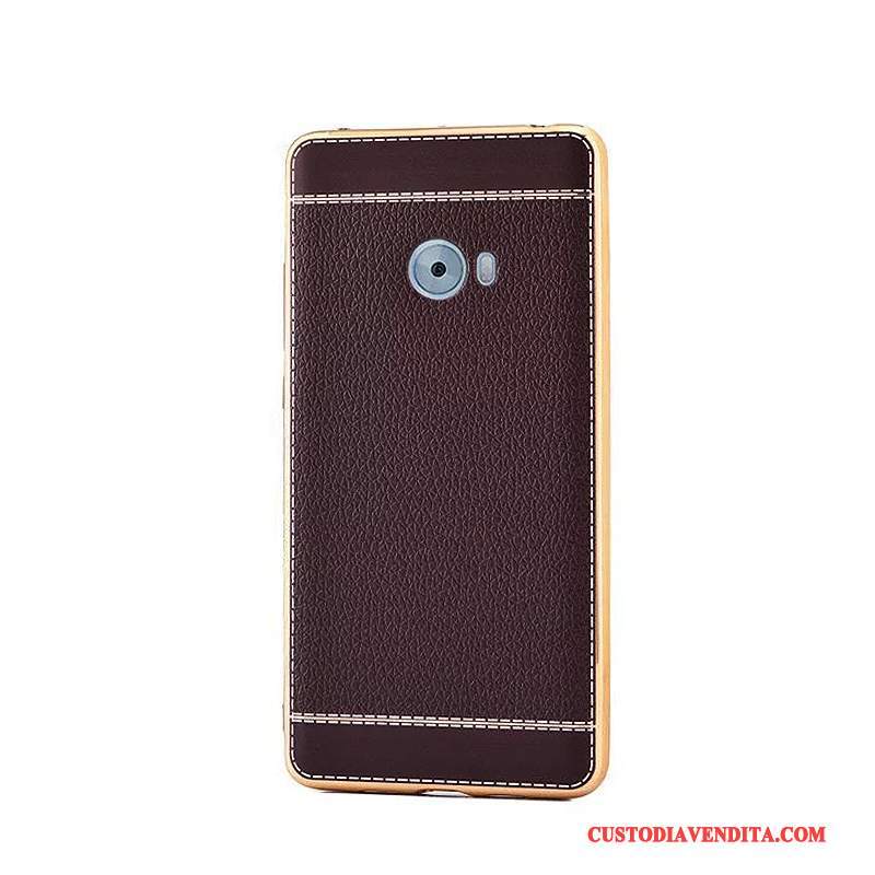 Custodia Mi Note 2 Pelle Modello Affari, Cover Mi Note 2 Protezione Tendenza Placcatura