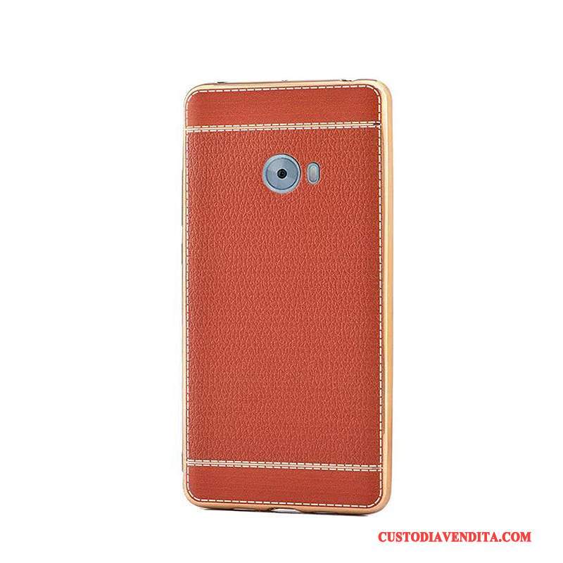 Custodia Mi Note 2 Pelle Piccola Morbido, Cover Mi Note 2 Protezione Rosso Modello