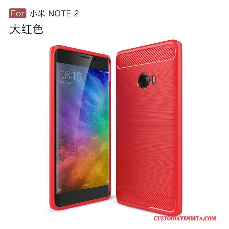 Custodia Mi Note 2 Silicone Anti-caduta Tutto Incluso, Cover Mi Note 2 Protezione Tendenza Nuovo