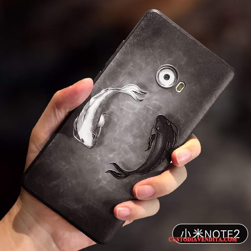 Custodia Mi Note 2 Silicone Anti-cadutatelefono, Cover Mi Note 2 Creativo Morbido Piccola