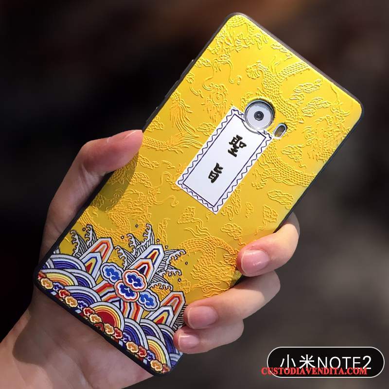 Custodia Mi Note 2 Silicone Anti-cadutatelefono, Cover Mi Note 2 Creativo Morbido Piccola