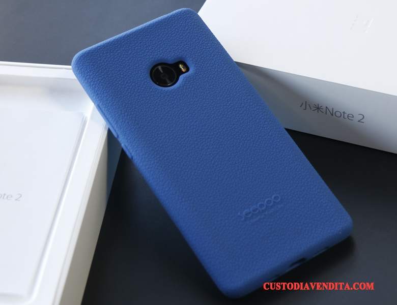 Custodia Mi Note 2 Silicone Telefono Blu, Cover Mi Note 2 Protezione Piccola Anti-caduta