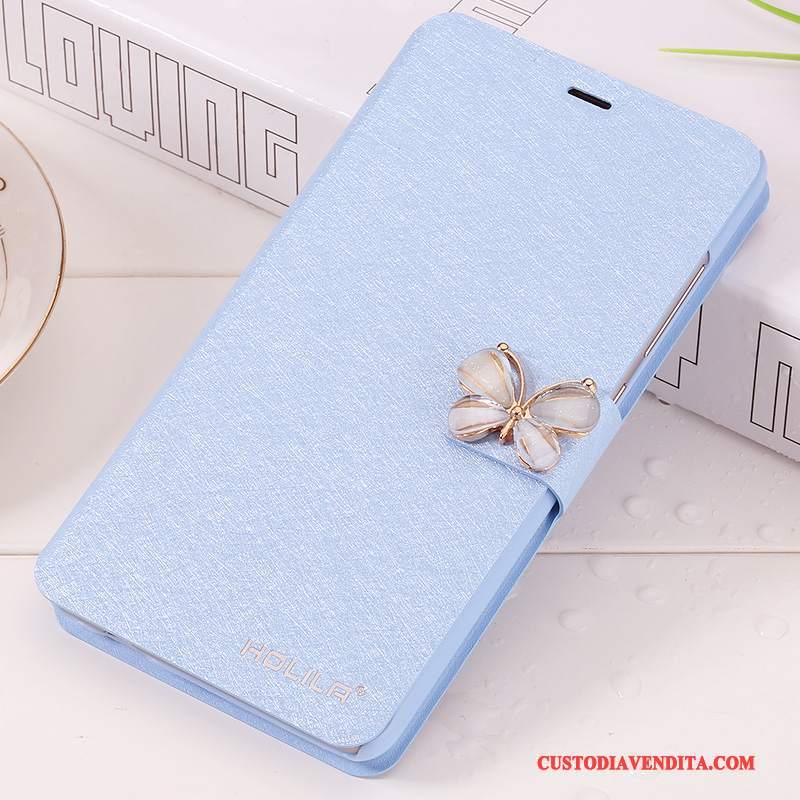 Custodia Mi Note 3 Protezione Piccola Blu, Cover Mi Note 3 Folio Rossotelefono