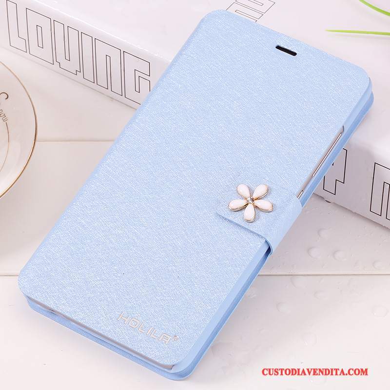 Custodia Mi Note 3 Protezione Piccola Blu, Cover Mi Note 3 Folio Rossotelefono