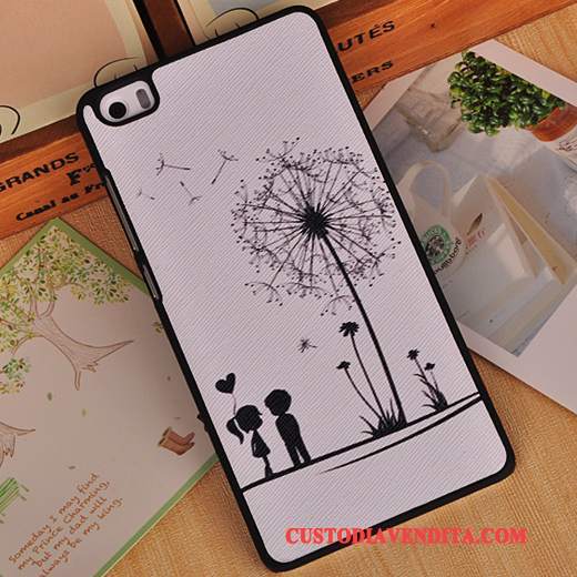 Custodia Mi Note Colore Bianco Piccola, Cover Mi Note Creativo Telaio Maglia