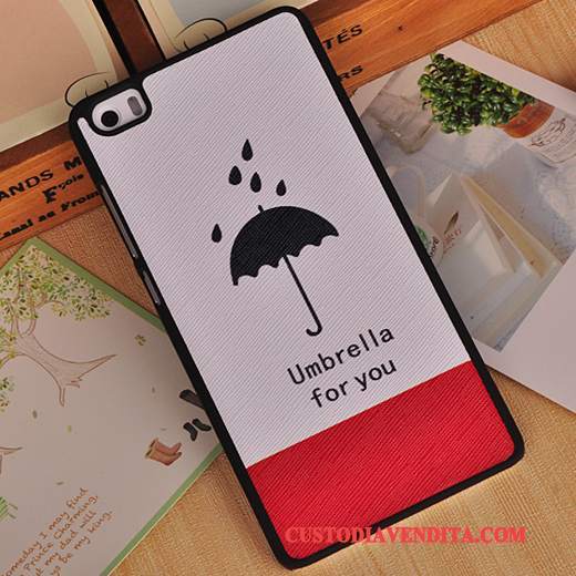 Custodia Mi Note Colore Bianco Piccola, Cover Mi Note Creativo Telaio Maglia