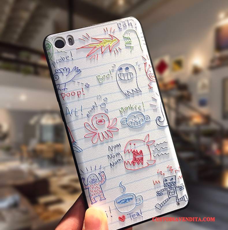 Custodia Mi Note Creativo Piccola Ornamenti Appesi, Cover Mi Note Silicone Tendenza Morbido