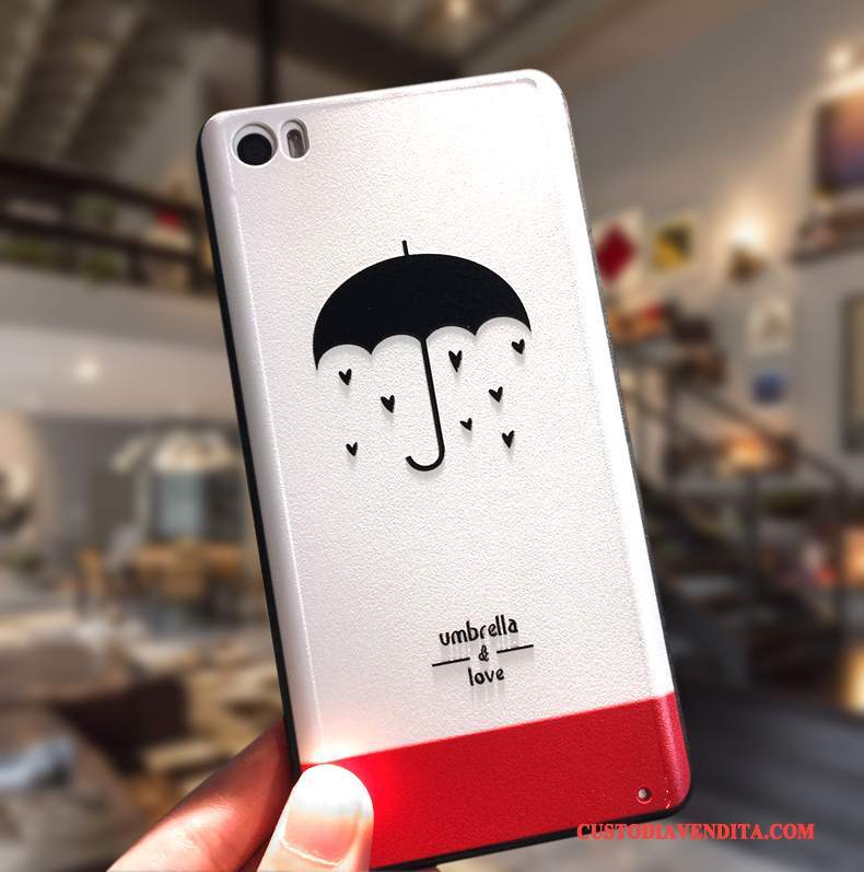 Custodia Mi Note Creativo Piccola Ornamenti Appesi, Cover Mi Note Silicone Tendenza Morbido