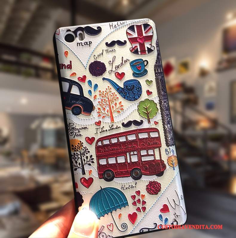 Custodia Mi Note Creativo Piccola Ornamenti Appesi, Cover Mi Note Silicone Tendenza Morbido